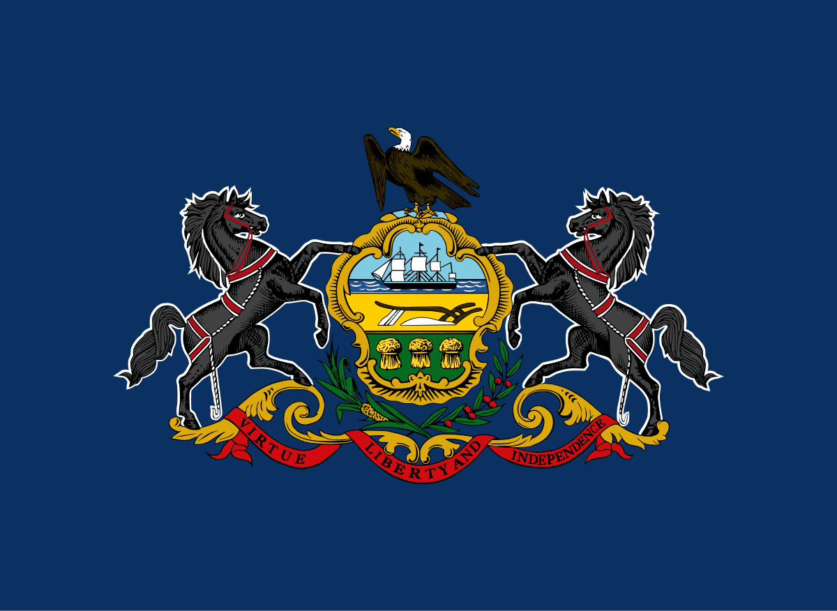 Pennsylvania map